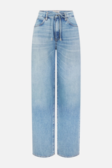 Frame The Off Drawstring Bow Pant - Afterglow