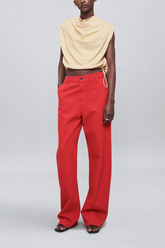 Kallmeyer Column Leg Jeans - Red