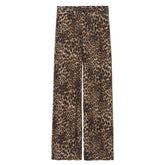 Nili Lotan Kiana Jersey Pant - Vintage Leopard Print