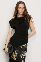Veronica Beard Yvonne Top - Black