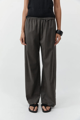 St. Agni Wool Everyday Pants - Mulch