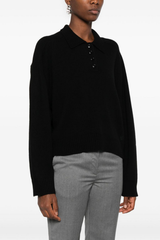 Loulou de Saison Homere Sweater - Black