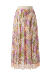 Le Superbe Flori Culture Pleated Skirt - Flori Culture Sequins
