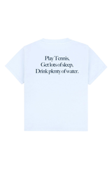 Sporty & Rich Play Tennis T-Shirt - Ciel Navy