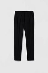 Judith & Charles Slim Straight Romy Pant - Black
