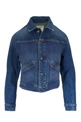 Nili Lotan Carly Denim Jacket - Simon Wash