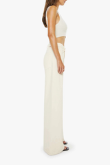 MOTHER The Lemon Twist Sneak Jeans - Natural