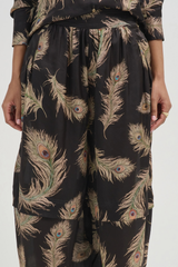 Zimmermann Valiant Harem Pant - Black Feather