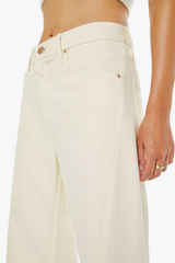 MOTHER The Lemon Twist Sneak Jeans - Natural