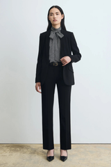 Judith & Charles Shawl Collar Renoir Jacket - Black