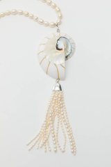 Julietta Eros Necklace - Pearl