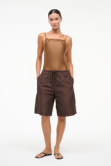 Staud Claudia One Piece Swimsuit - Bronze