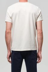 Citizens of Humanity Men's Everyday Short Sleeve Tee - Ecru