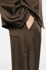 Loulou de Saison Alera Pant - Dark Brown