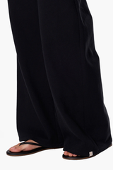 Tkees CloudSoft Wide Leg Jogger - Black