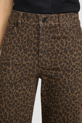 Frame Le Slim Palazzo Jeans - Leopard