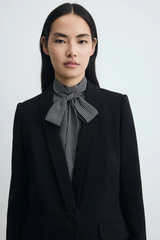 Judith & Charles Shawl Collar Renoir Jacket - Black