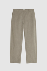 St. Agni Fine Band Balloon Pants - Pebble Melange