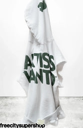 Freecity ARTISTSWANTED SUPERYUMM Cutoff Hoodie - Laundry Whites