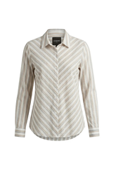 Le Superbe Sea Breeze Stripe Ex BF Shirt - Moon Stripe