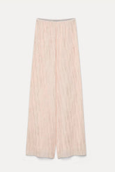 Forte Forte “Les Fils D'argent” Jacquard Trousers - Nude
