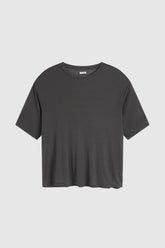 St. Agni Fine Jersey Relaxed Tee - Soot