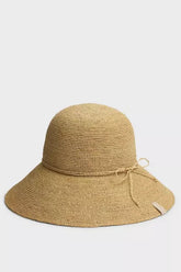 Rag & Bone Crochet Bucket Hat - Natural