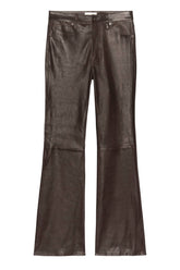 Frame The Leather Reboot Pants - Carob