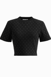 Dodiee RAYA Jewelled Top - Black