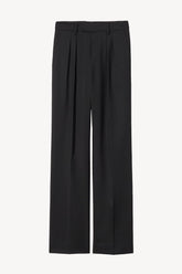 Nili Lotan Alphonse Pleated Tailoring Pant - Black