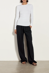 Enza Costa Twill Everywhere Pant - Black
