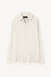Nili Lotan Gaia Slim Shirt - Ivory