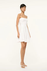 Staud Wylie Mini Dress - White