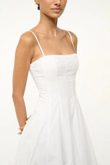 Staud Wylie Mini Dress - White