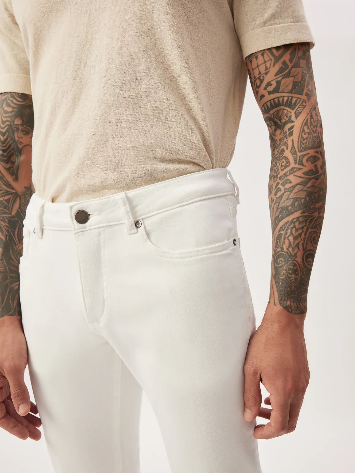 DL1961 Men's Nick Slim Jeans - Whiteout