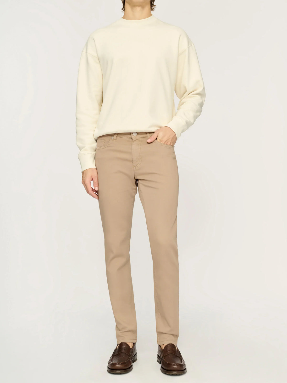 DL1961 Men's Nick Slim Jeans - Soft Beige