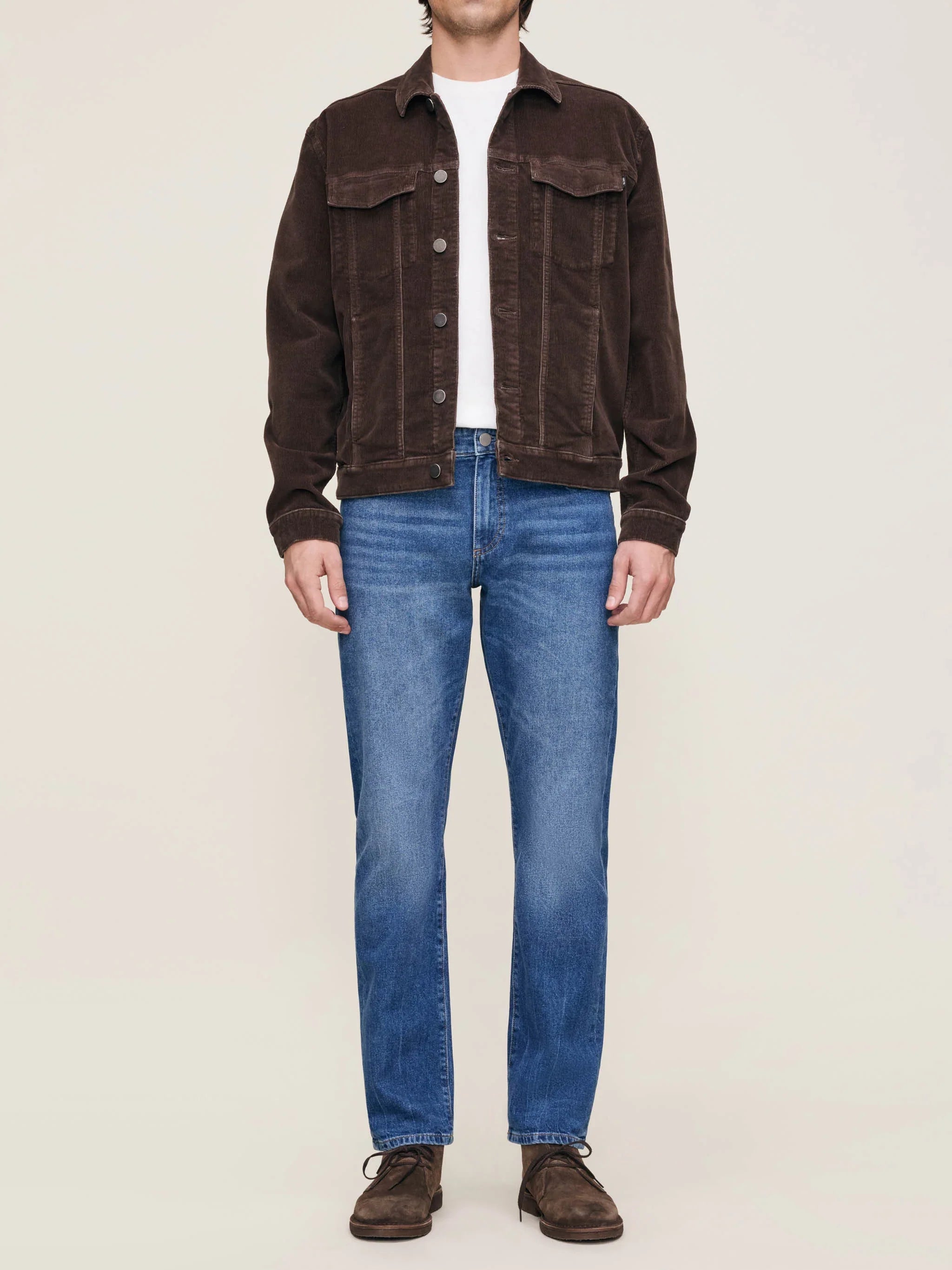 DL1961 Men's Russell Slim Straight Jeans - North Beach