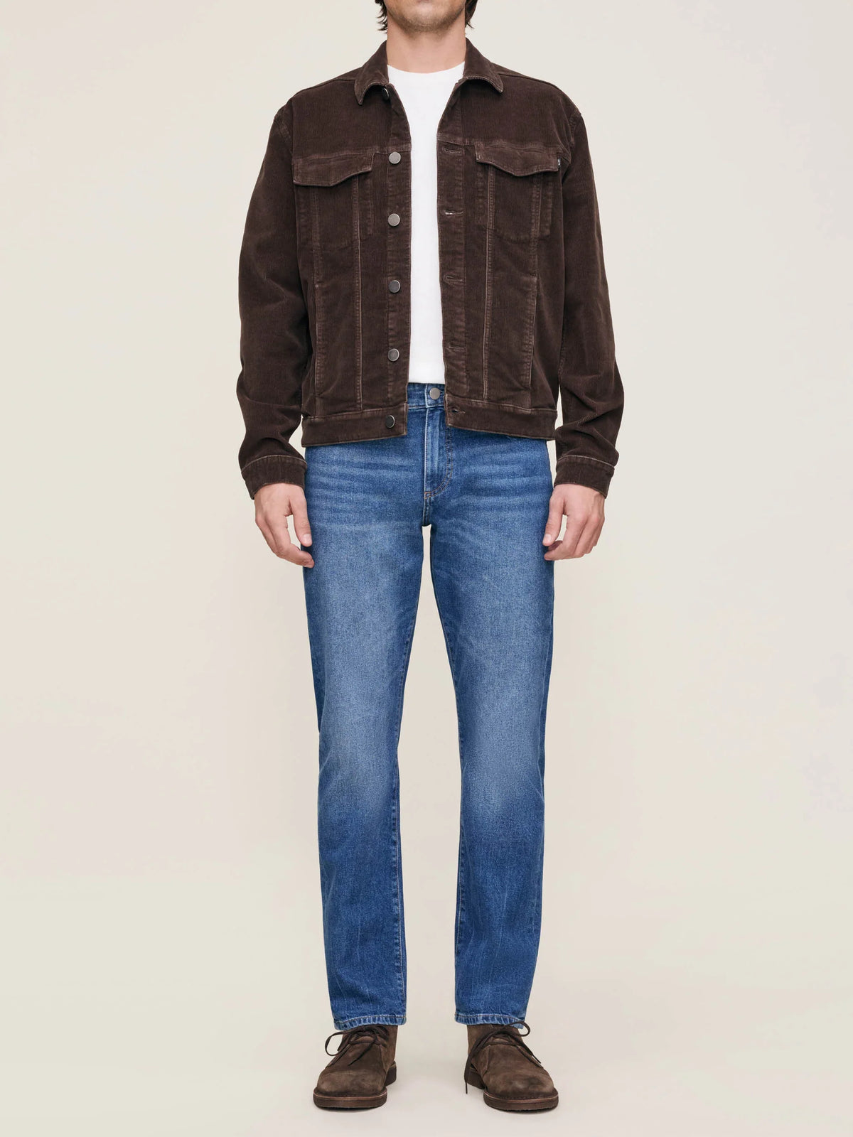 DL1961 Men's Russell Slim Straight Jeans - North Beach