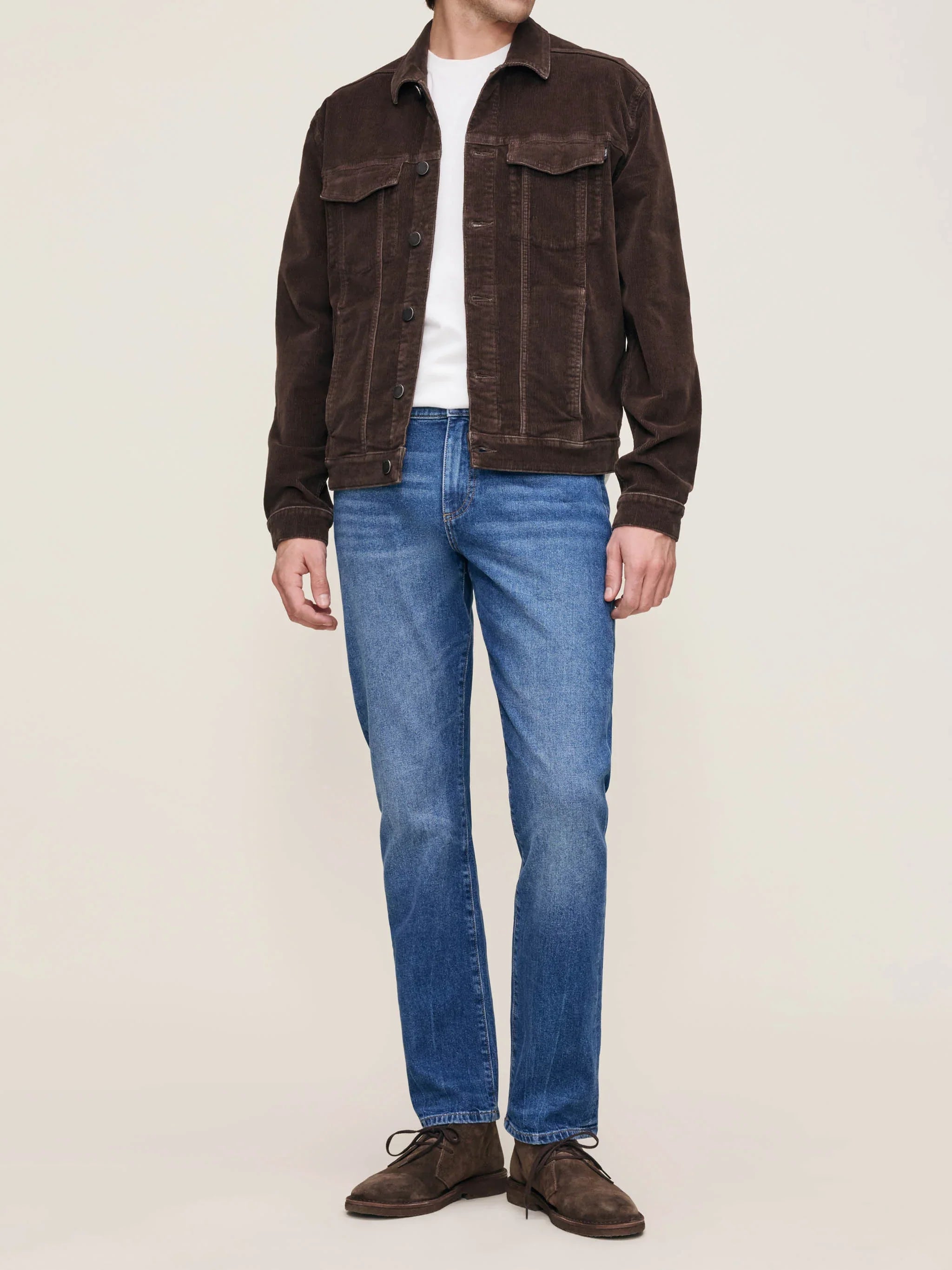 DL1961 Men's Russell Slim Straight Jeans - North Beach