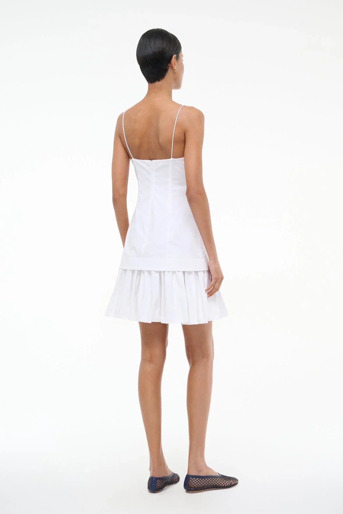 Staud Ari Mini Dress - White