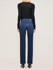 DL1961 Patti Straight High Rise 31" Jeans - Blue Cave