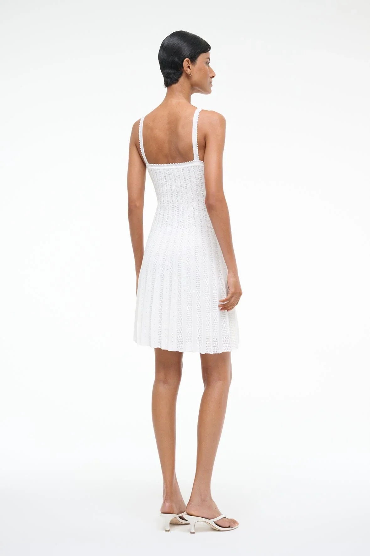 Staud Ellen Mini Dress - Ivory
