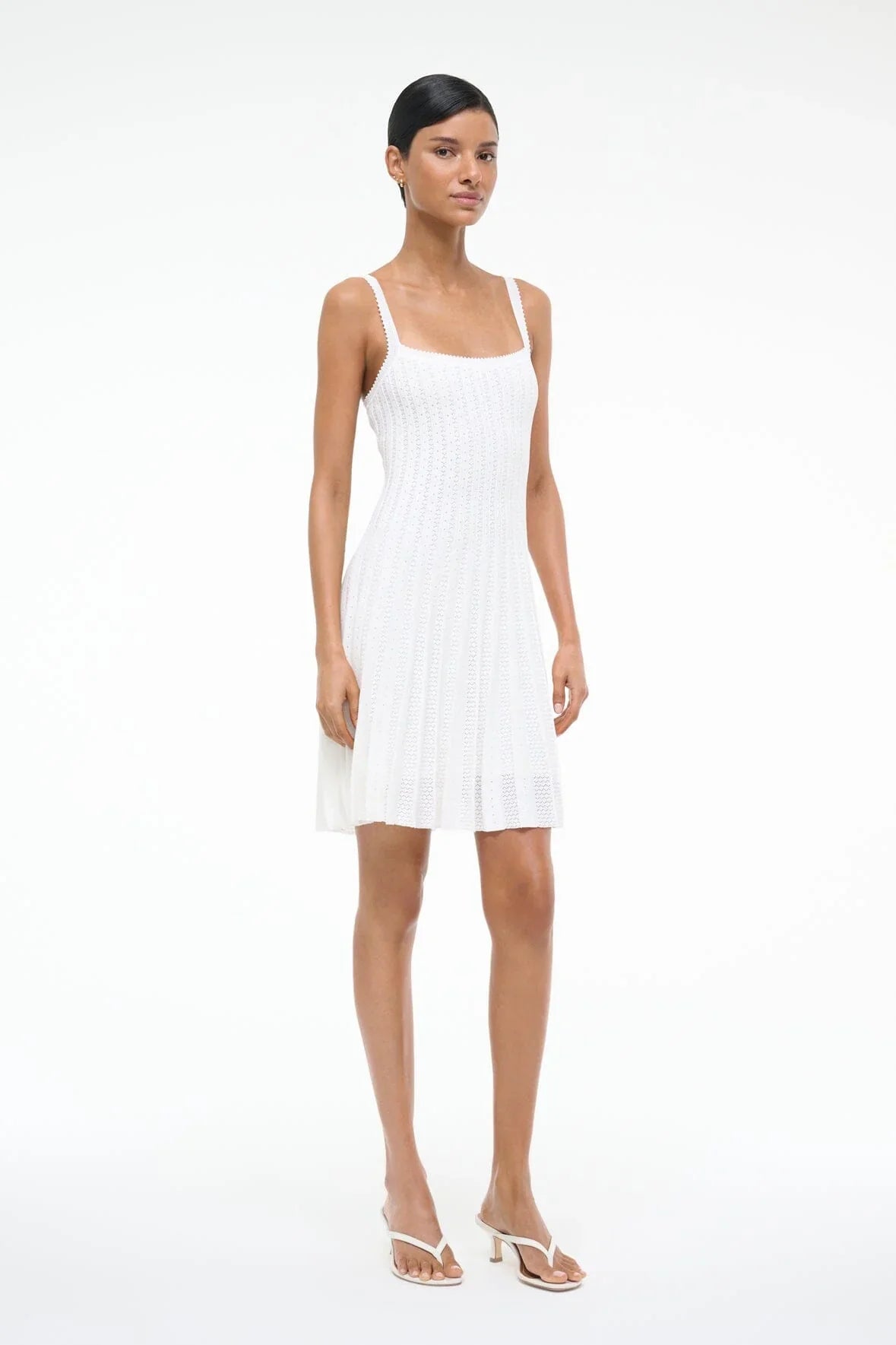 Staud Ellen Mini Dress - Ivory