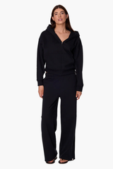 Tkees CloudSoft Zip Up Hoodie - Black