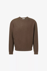 Frame Men's Textured Crewneck Sweater - Soft Taupe