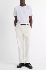 Vince Men's Pima Cotton Crew Neck T-Shirt - Optic White