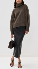 Nili Lotan Tabitha Sweater - Redwood Melange