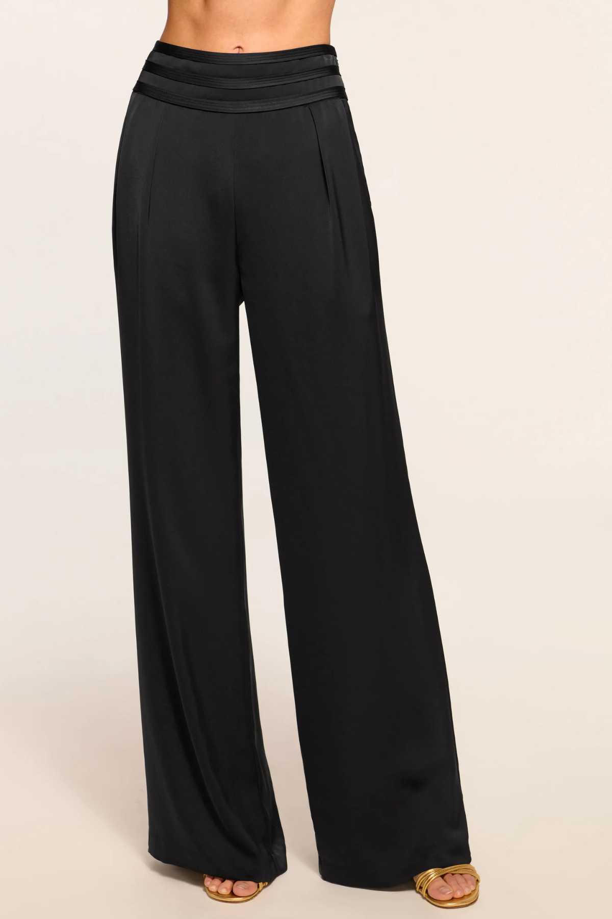 Ramy Brook Joss Wide Leg Pant - Black
