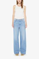 MOTHER The Rerun Zip Sneak Jeans - Last Bite