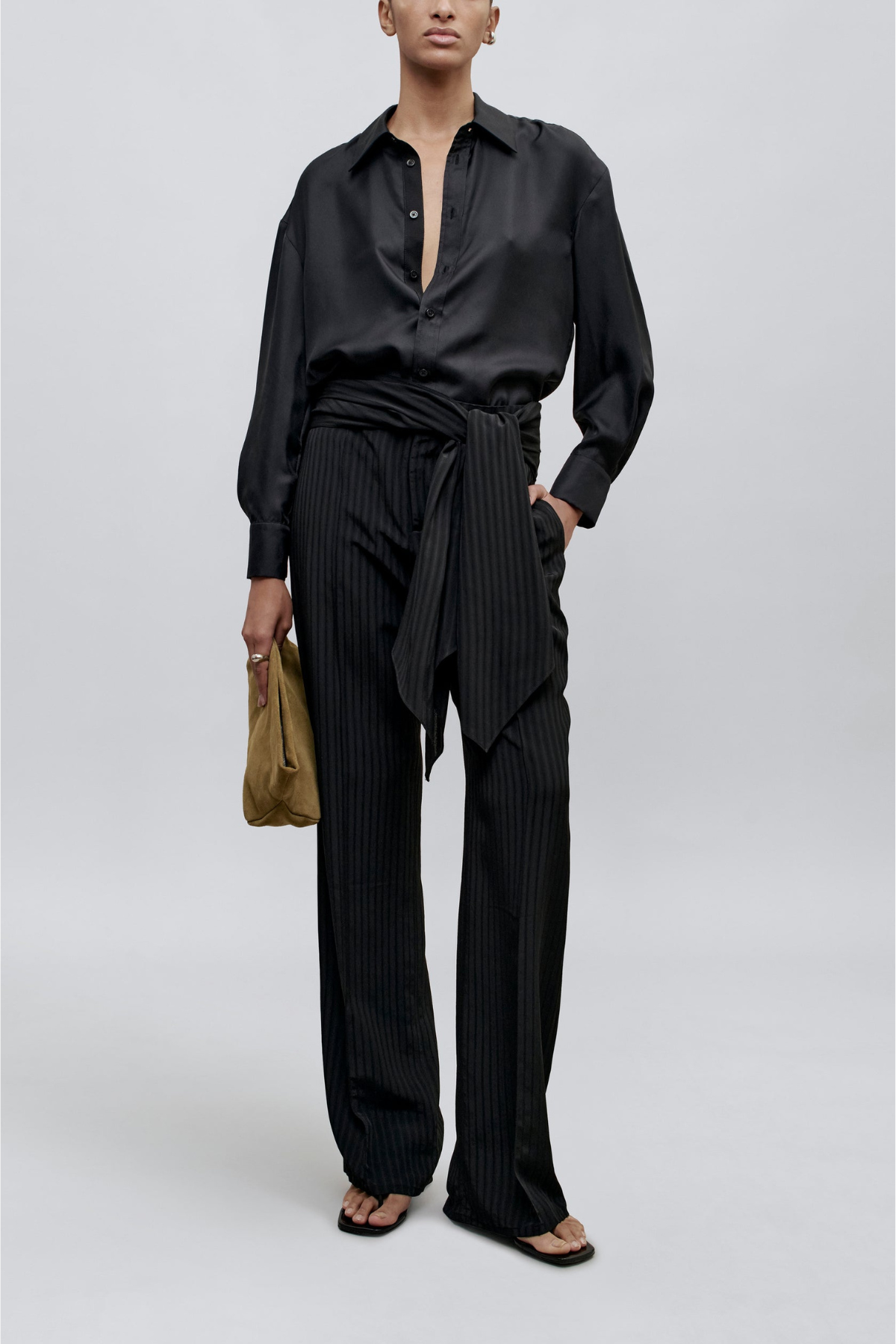 Kallmeyer Ulla Tie Trouser - Shadow
